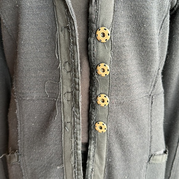 Rare Free People Embroidered Knit Jacket - Picture 7 of 11